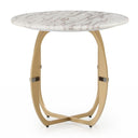 Echo - Modern Marble End Table