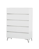 Angela - Italian Modern White Chest