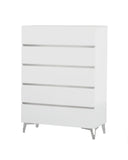 Angela - Italian Modern White Chest