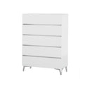 Angela - Italian Modern White Mirror