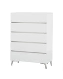 Angela - Italian Modern White Chest
