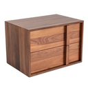 berlin - modern walnut bedroom set