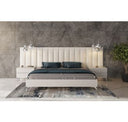 Angela - Italian Modern White Mirror