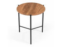 Santiago Modern Rectangular Wood Mosaic End Table