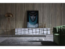 Cartier Modern Black & Rosegold TV Stand
