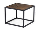 Pasada - Industrial Brown Acacia End Table