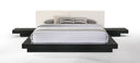 Tokyo - Contemporary Black and White Platform Bed