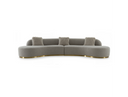 Frontier - Glam Beige Fabric Accent Chair