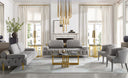 Ladera - Glam Grey Fabric Accent Chair