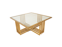 Pyrite Modern Glass Coffee Table