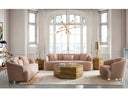 Cari - Glam Gold + Glass End Table