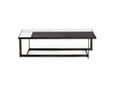 Cayson - Modern Black Ceramic Coffee Table