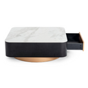 Peak - Modern Black Oak Coffee Table