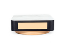 Cayson - Modern Black Ceramic Small Coffee Table