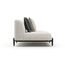 Madera Armless Raf Bumper - Oatmeal