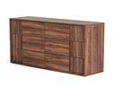 Asus - Italian Modern Walnut Dresser