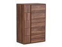 Asus - Italian Modern Walnut Chest