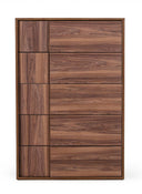 Asus - Italian Modern Walnut Chest