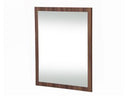 Asus - Italian Modern Walnut Mirror
