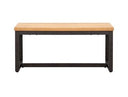 Santiago Modern Rectangular Wood Mosaic End Table