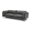 Harvest - Modern Grey Full Leather Chair