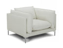 Harvest - Modern Grey Full Leather Chair