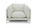 Harvest - Modern Grey Full Leather Chair
