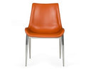 Holt - Modern Cognac Eco-Leather Dining Chair (Set of 2)