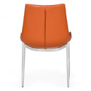 Holt - Modern Cognac Eco-Leather Dining Chair (Set of 2)