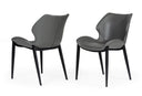 Instone - Industrial Eco-Leather Dining Chair (Set of 2)