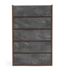 Rado Modern Walnut & Stucco Chest