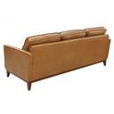 Naylor - Modern Brown Italian Leather Split Sofa