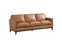 Poppy - Modern White Fabric Long Sofa