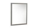 Lucia - Italian Modern Elm and Matte Grey Mirror