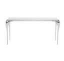 Vince - Glam Grey Velvet Dining Chair Set of 2