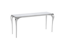Vince - Faux Marble & Stainless Steel Console Table