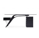 Suffolk - Contemporary Black Ash Bookcase