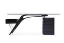 Suffolk - Contemporary Black Ash Desk