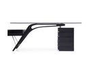 Suffolk - Contemporary Black Ash Desk