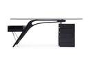 Suffolk - Contemporary Black Ash Desk