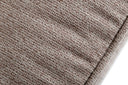Lloyd - Modern Light BrownFabric Sectional with Three Recliners