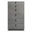 Buckley - Modern Grey Crackle Mirror