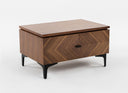 Paula - Mid-Century Walnut Nightstand