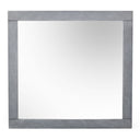 Buckley - Modern Grey Crackle Mirror