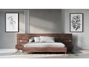 Brooklyn - Italian Modern Walnut 4-Piece Bedroom Set