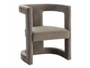 Kendra - Modern Black Fabric Accent Chair