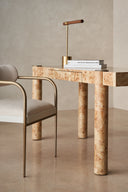 Emphasis Dining Chair - Chocolate Bronze by Caracole, view 3