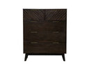 Daisy Mid-Century Dark Acacia Chest