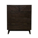 Daisy Mid-Century Dark Acacia Chest