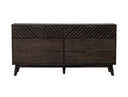 Daisy Mid-Century Dark Acacia Dresser